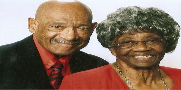Founder Apostle Annie B. Campbell-Pitre and her late husband Lonnie Pitre. 