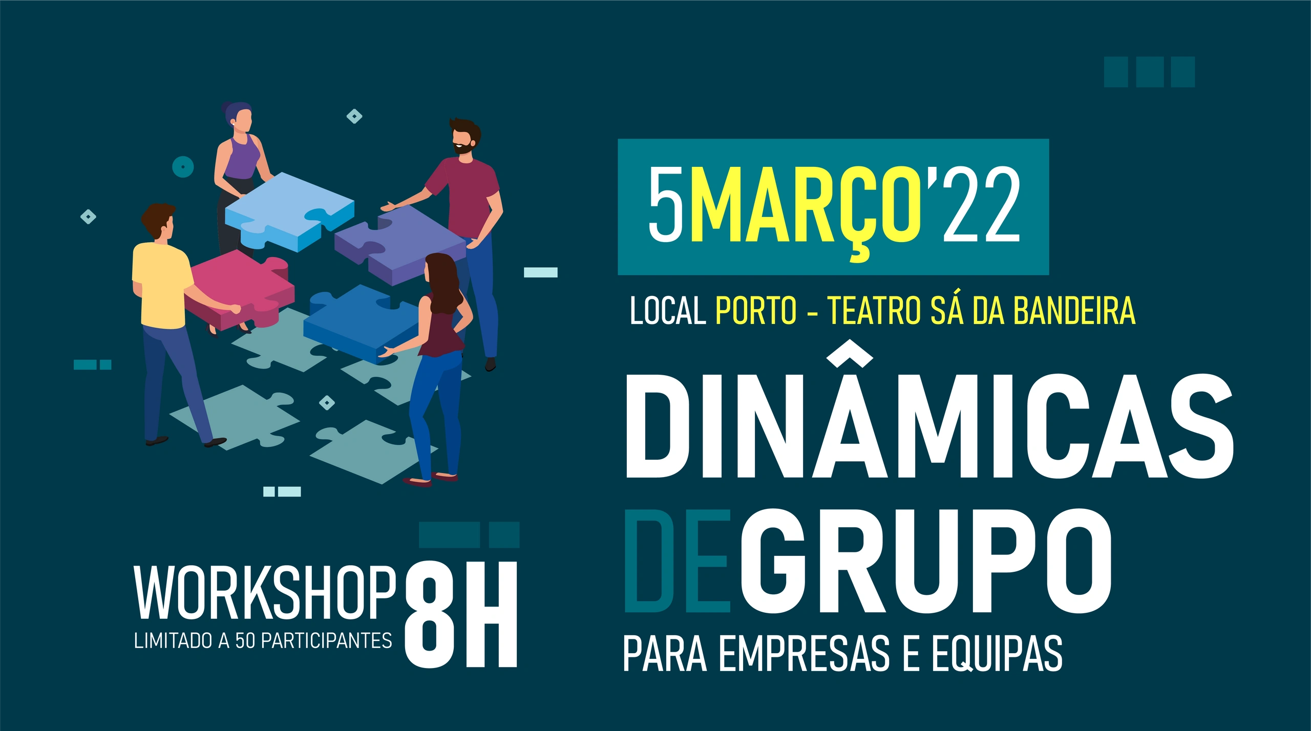 Workshop Dinâmicas de Grupo para empresas e equipas