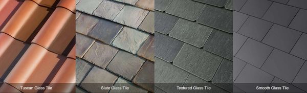 Tesla Solar Glass Tuscan Slate Textured Smooth PV Tiles
