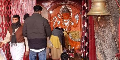 hanuman ji's temple at Neem Karoli village, India 