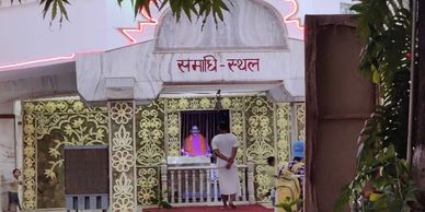 Neem Karoli Baba's Samadhi temple at Vrindavan, Uttar Pradesh, India 