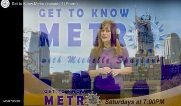 Host of Get to Know Metro Michelle Spaziano