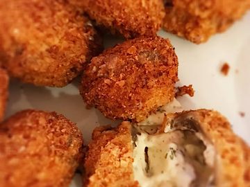 Fried mushrooms