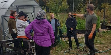 Kurser i odling, matlagning och avfallshantering