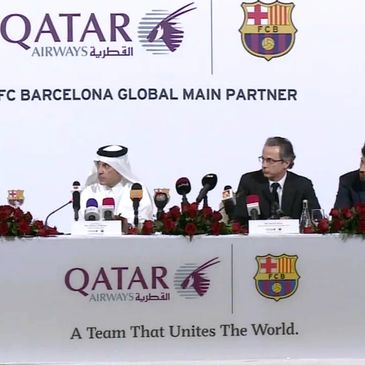 International Press Conference launch between FCB and Qatar Airways set by our team