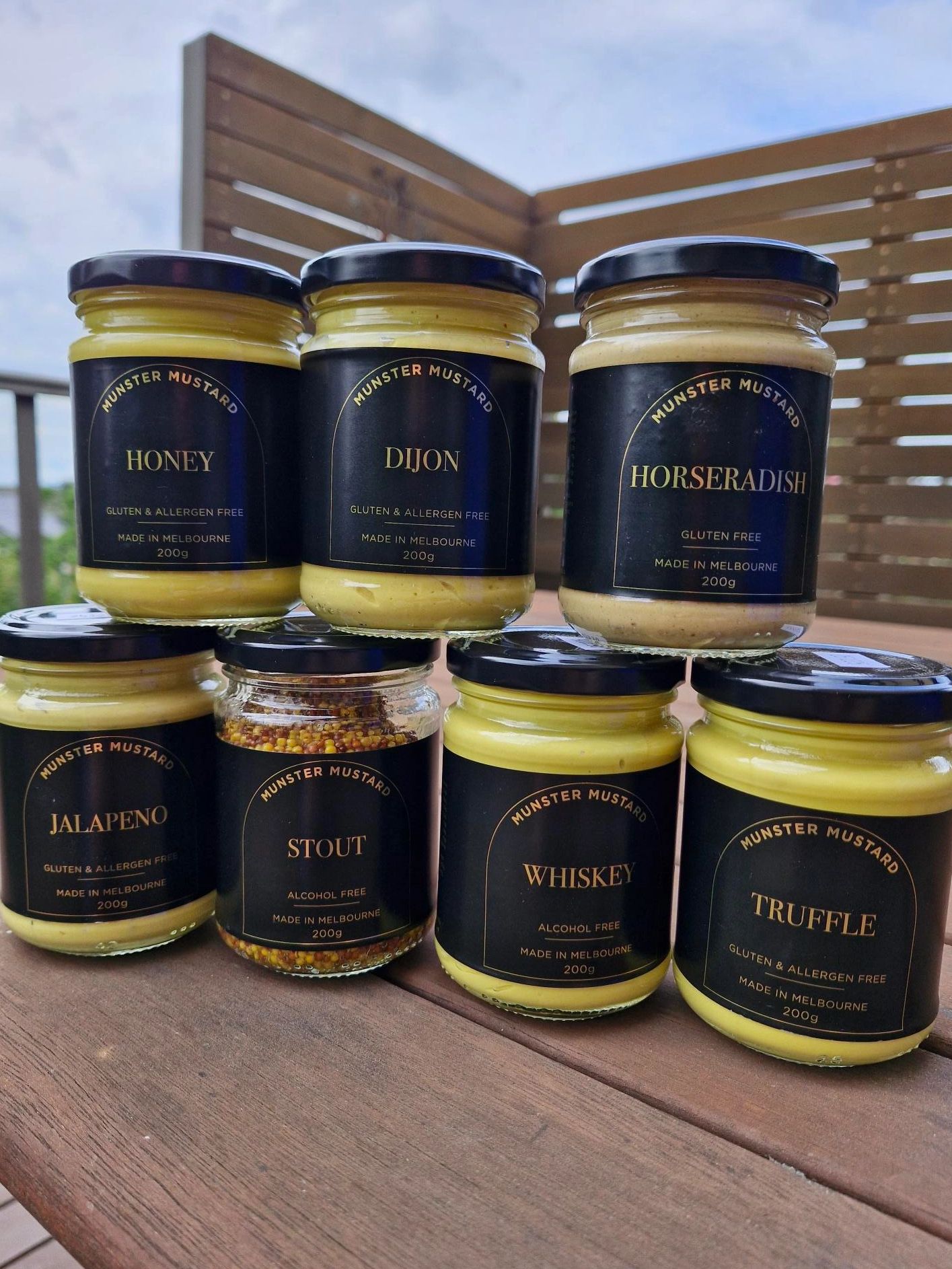 Just a selection of the mustards available online!
