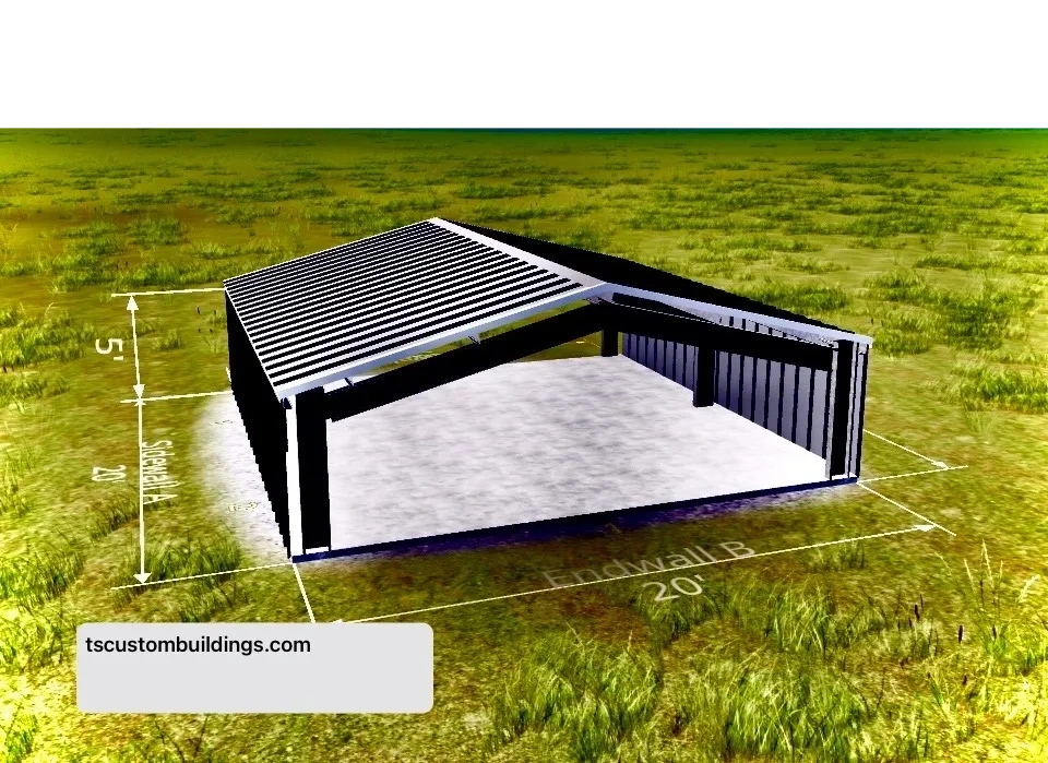 20x20x5 container cover 