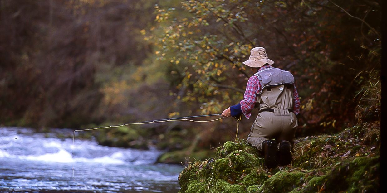 Radovna River fly fishing destination in Slovenia. Water Man Adventures