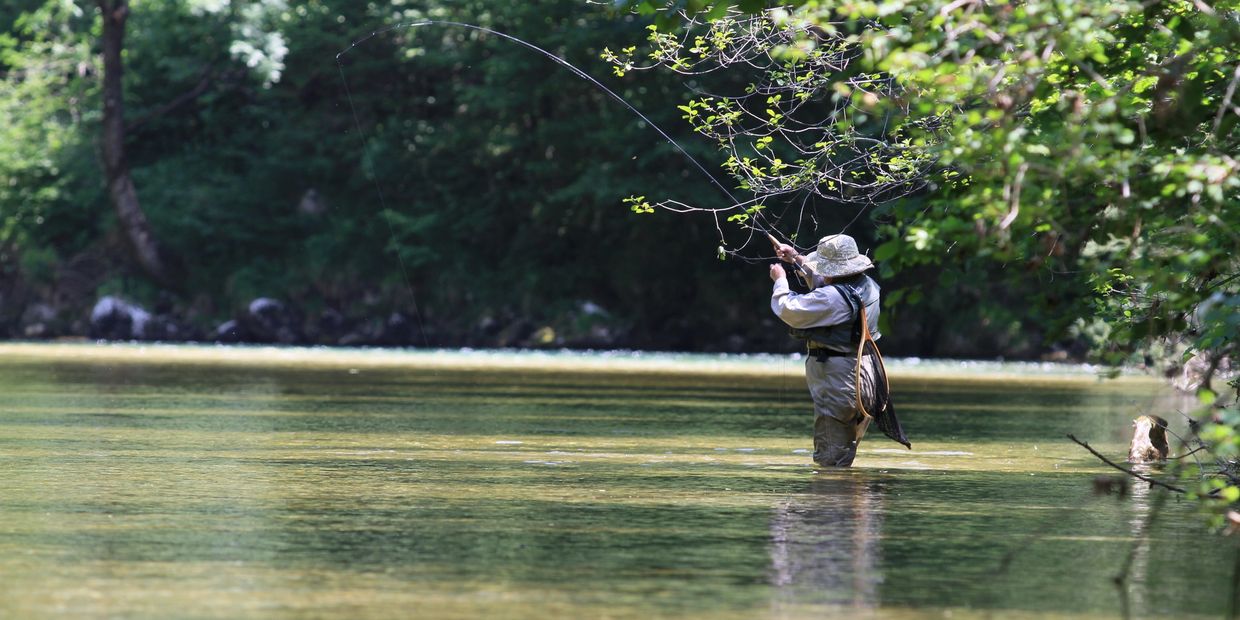 Sava Bohinjka. Fly fishing destination in Slovenia. Water Man Adventures