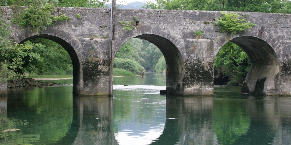 Unica River. Fly fishing destination in Slovenia. Water Man Adventures