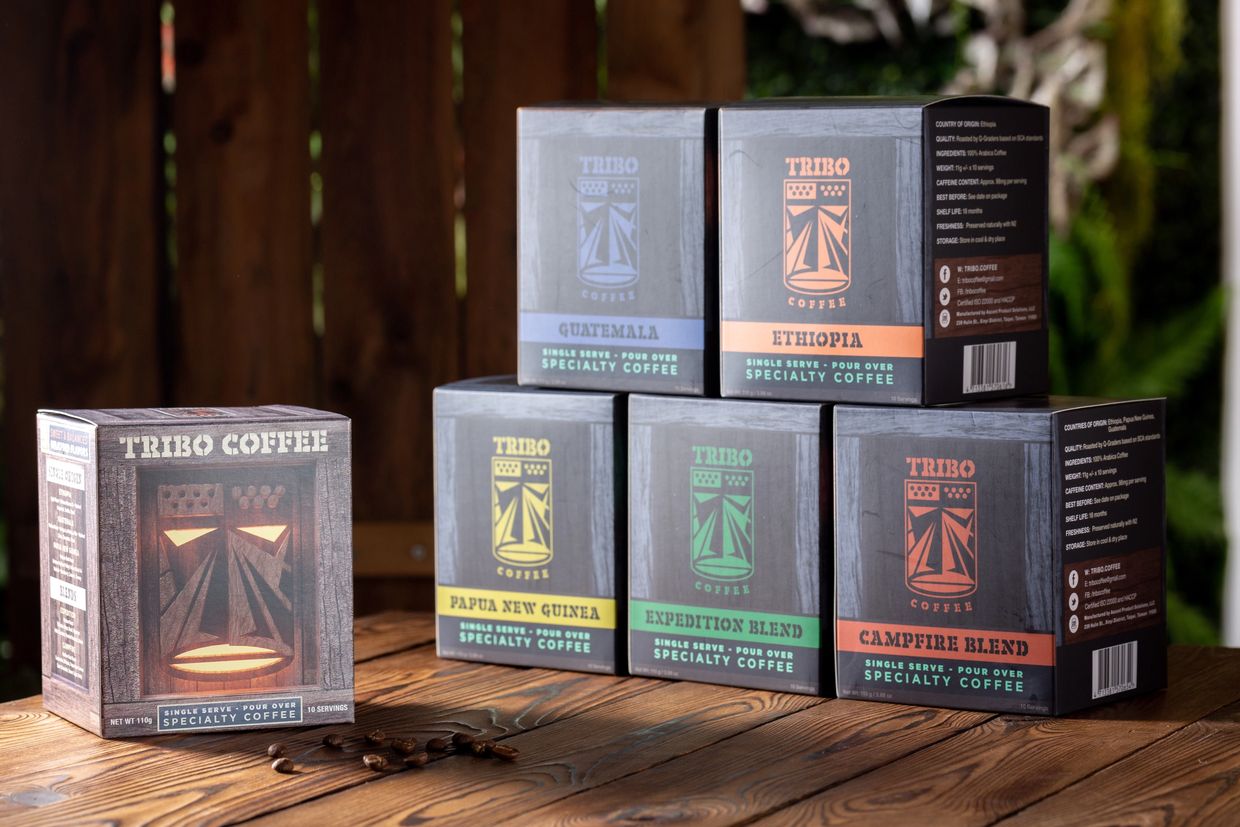 Anchored by the variety box, TRIBO Coffee Classic Series includes single origins and blends.