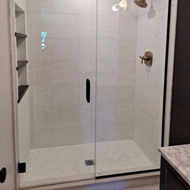 Shower Door Glass Replacement. 