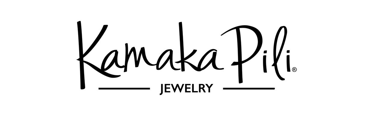 Kamaka Pili Jewelry logo in black and white.