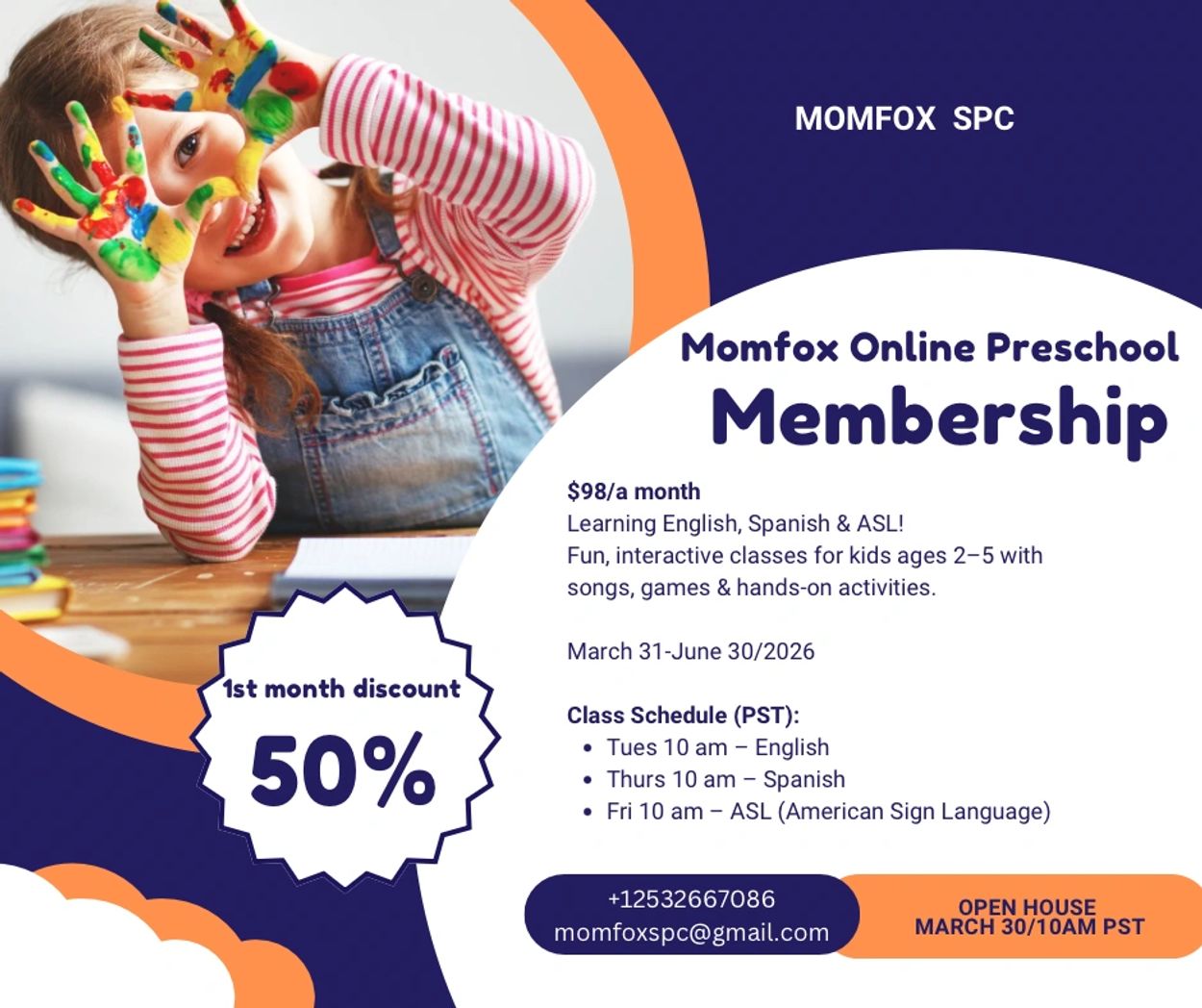 Online Multilingual Preschool