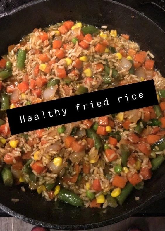 Healthy Fried Rice- Waukee Chiropractor Shares Recipe