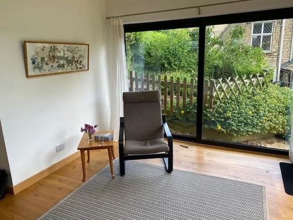 My counselling room in Nailsworth