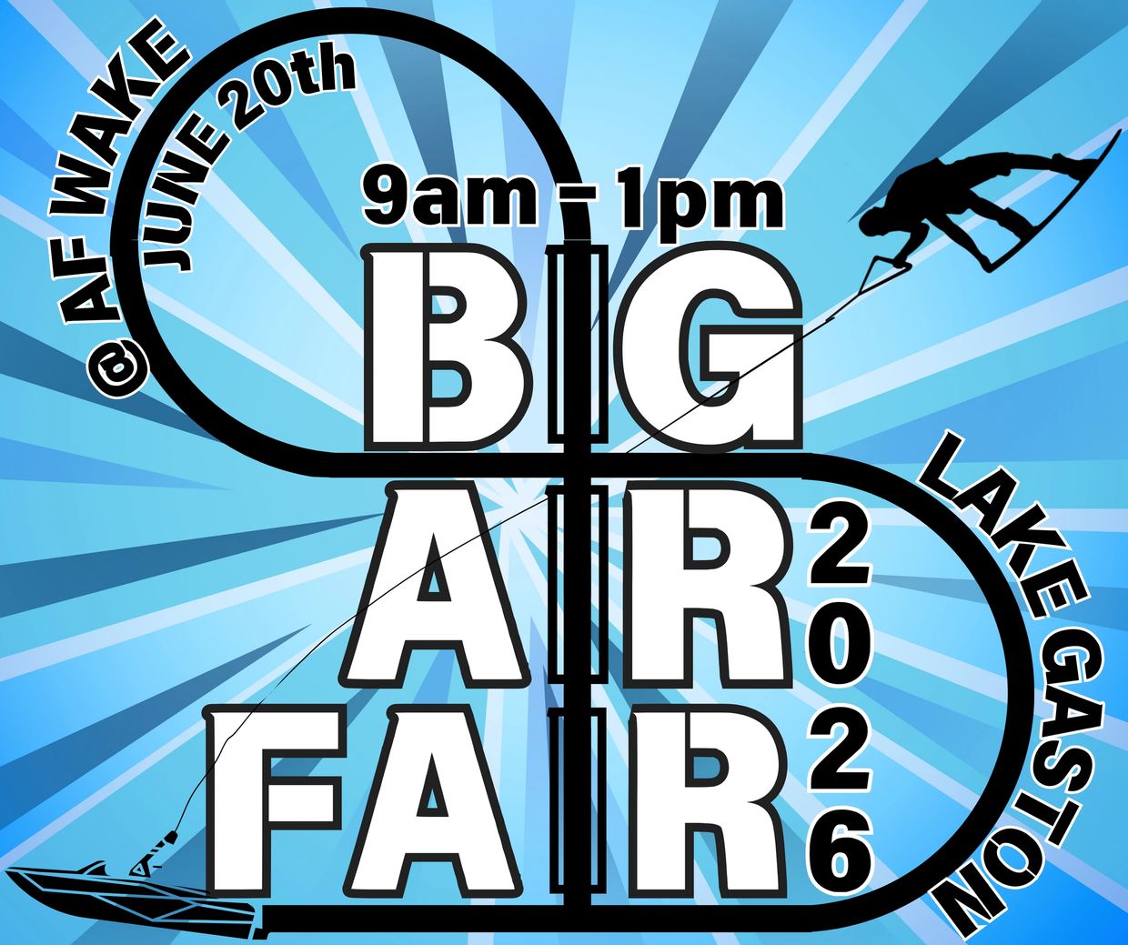 2026 AF Wake Wakeboard Championships Contest at Lake Gaston. 