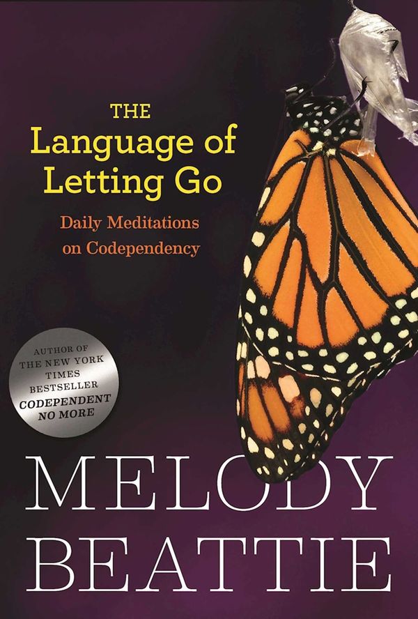 The Language of Letting Go by Melody Beattie book cover.