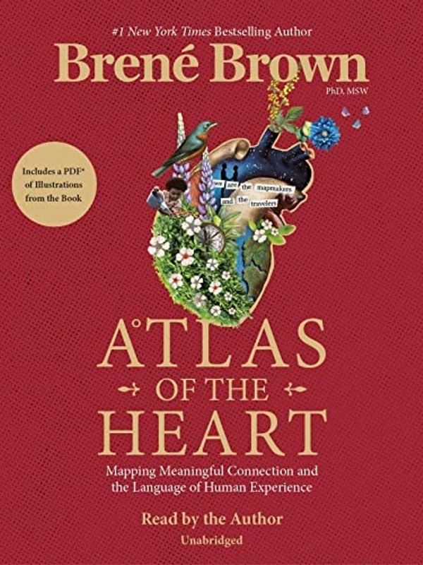 Atlas of the Heart by Brene Brown book cover.