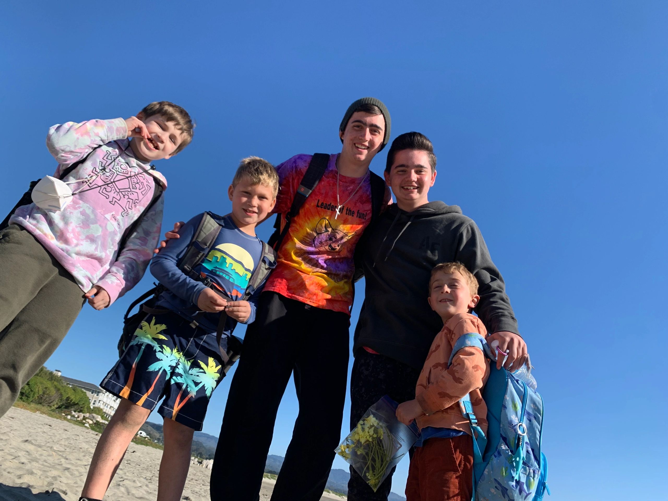 Kids on the beach