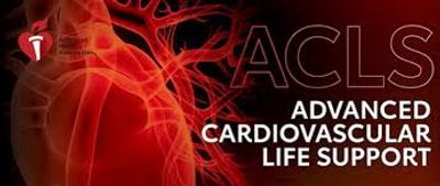 Image of the American Heart Association Advanced Cardiovascular Life Support logo.