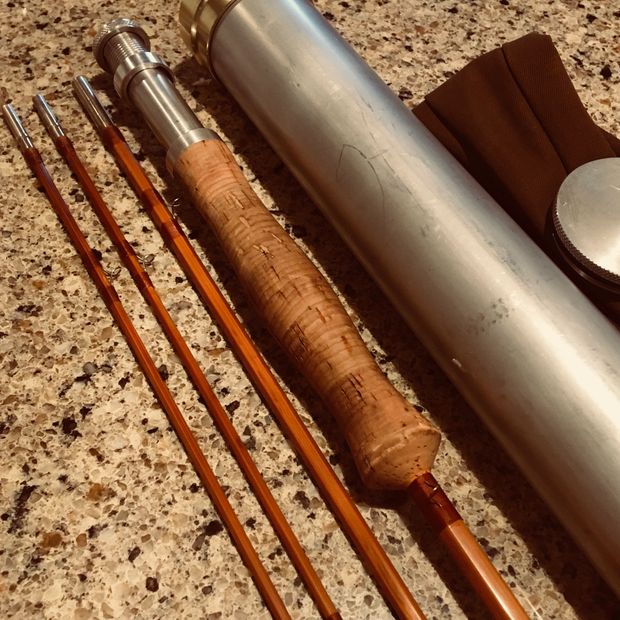 Walton Powell bamboo fly rod