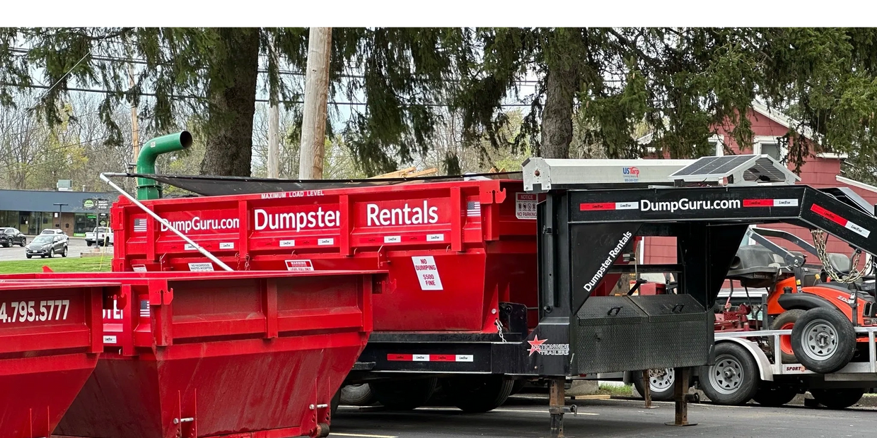 Roll-off Dumpster Rental at our office in Fairport, NY