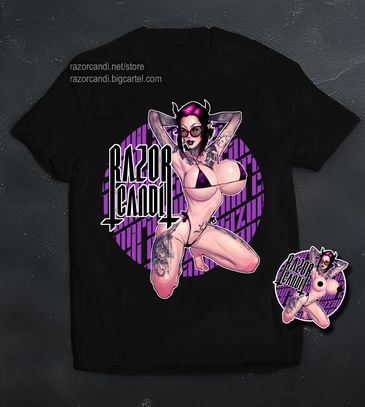 RazorCandi "REKKS" T-shirt: