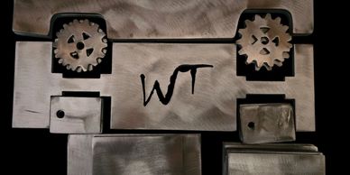 Welding practice kit.