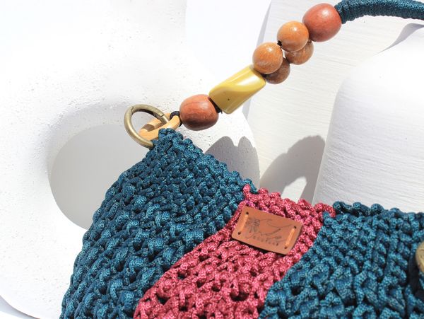 closeup shot of a COUTURE bag