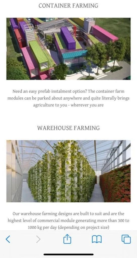 40 Foot Modular Container Farm System