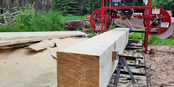 making lumber for the next project