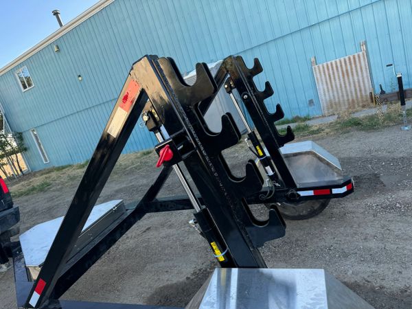 spring pin lock system for prestige mfg reel trailer.