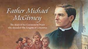 graphic of Father Micheal McGivney 