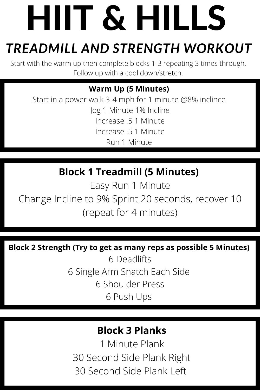 Treadmill Hill Sprints Sprint Hiit Workout Treadmill Hill Sprints