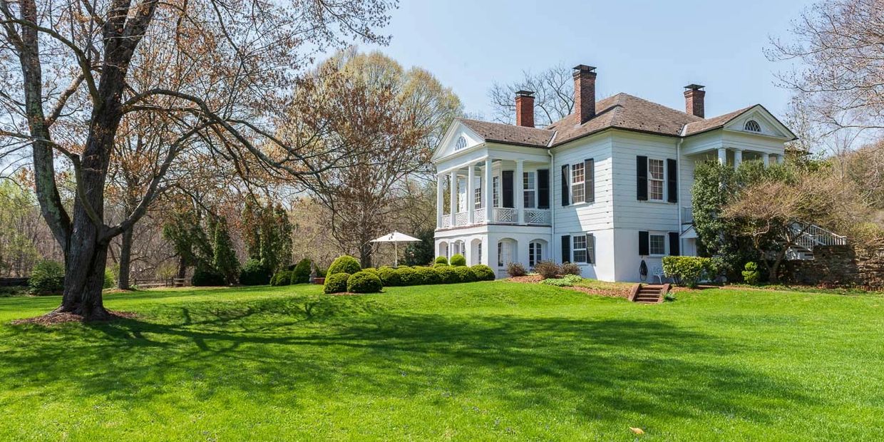 Historic Edgemont house side view