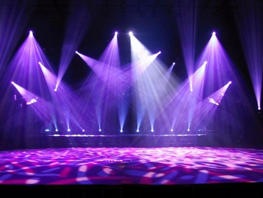 Stage lighting for band or DJ Rental