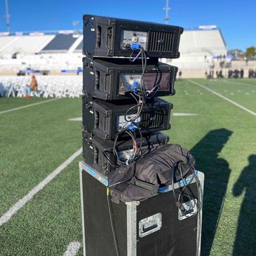 Line array  speaker setup Sound system in Vancouver, Washington