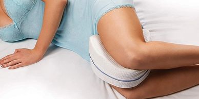 Lumbar Pillow Orthopedic Lumbar Spine Sleep Support Lumbar Support Bed  Pillow Compatible With Sciatica Pregnancy Hip Or Leg Pain