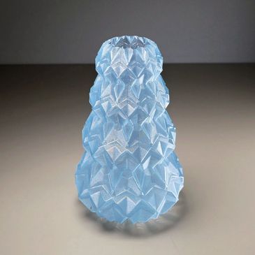 Vase printed in Sunlu Twinkling Blue