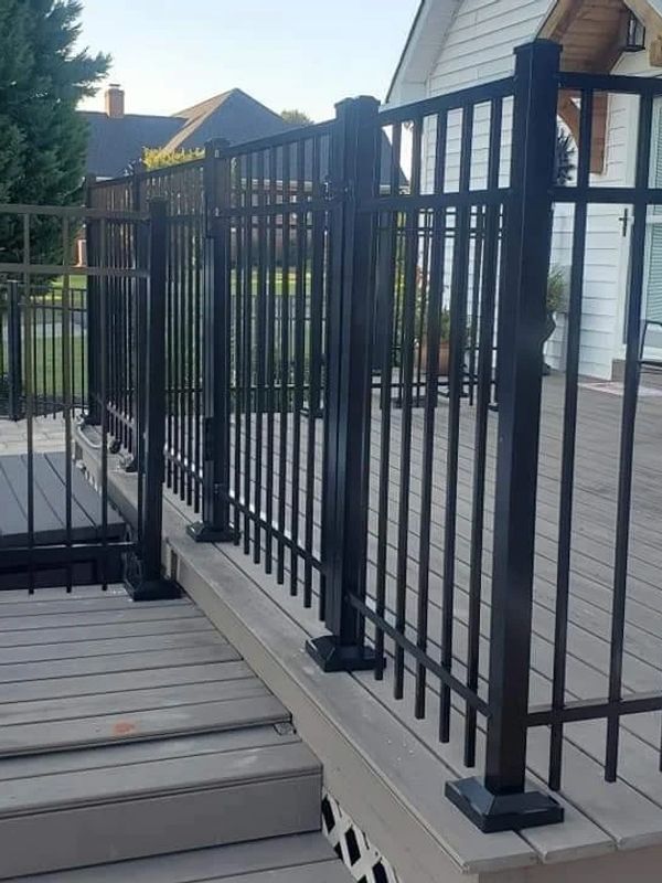 4ft Flat Top (black) Aluminum With flanges. 