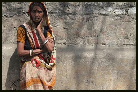 Woman at Rishikesh, India 2010