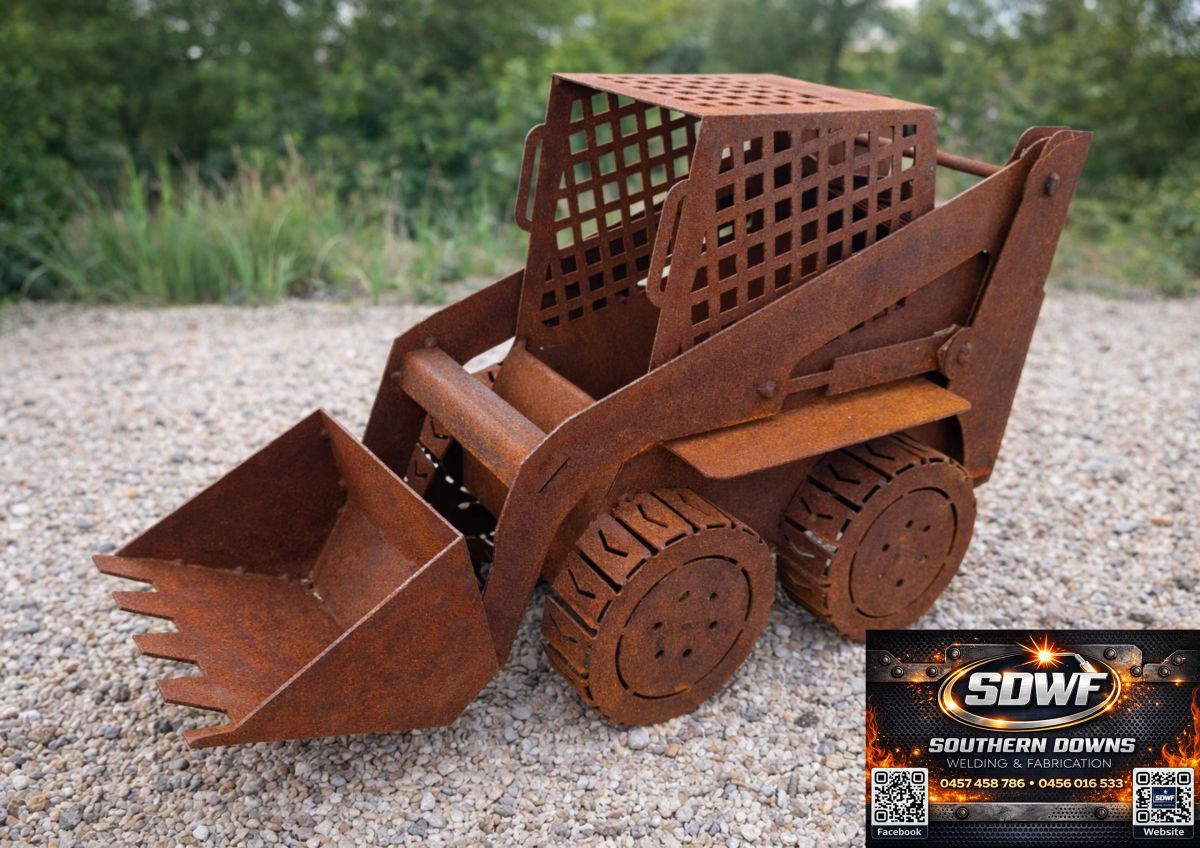Rustic Corten Bobcat