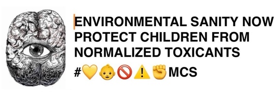ENVIRONMENTAL SANITY NOW!
AVOID NORMALIZED TOXICANTS #💛👶🚫⚠️✊
