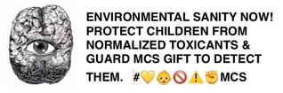 ENVIRONMENTAL SANITY NOW!
AVOID NORMALIZED TOXICANTS #💛👶🚫⚠️✊
