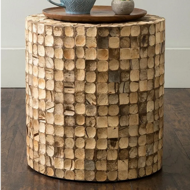 East at Main Round Side Table
