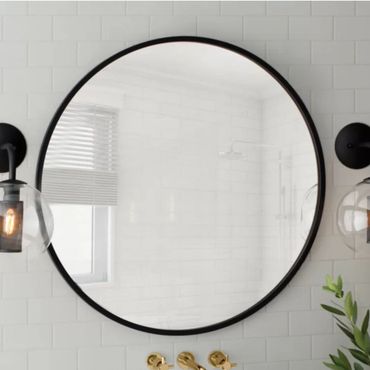 round black mirrors