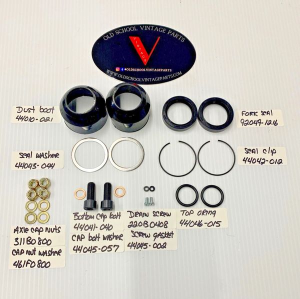OSVP-KIT004 Kawasaki KH500, KZ 900,1000 Complete Front Fork