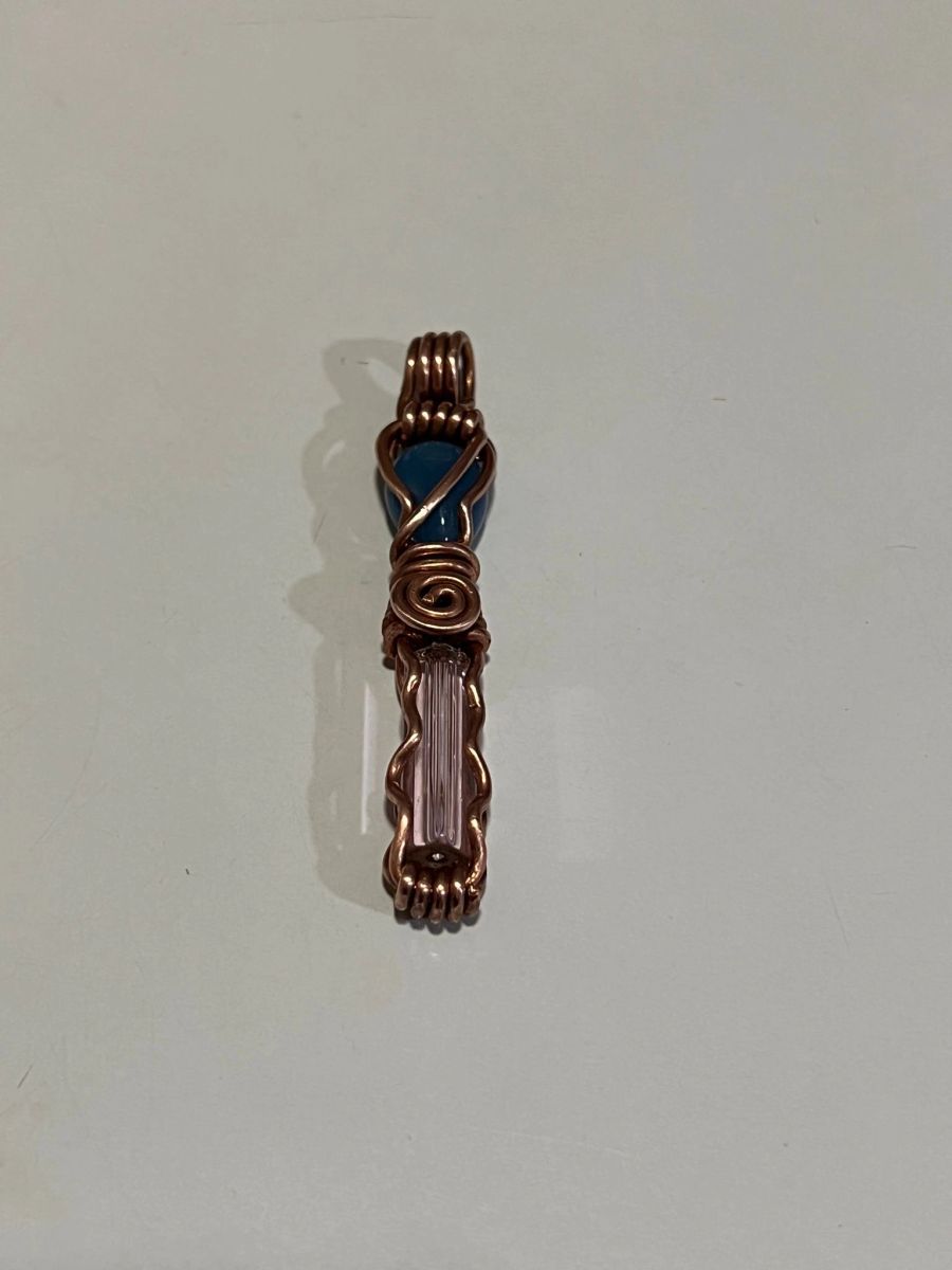 Pink Tourmaline & Green Chalcedony — view 1 of 1