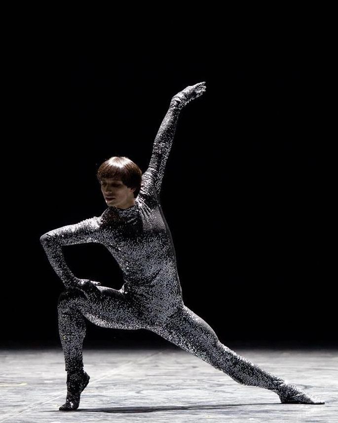Daniel Proietto performing in Sinnerman,a dance solo by Alan Lucien Øyen at London's Coliseum